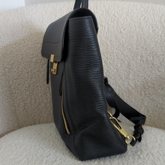 3.1 Phillip Lim Pashli Genuine Black Genuine Leather Backpack Bag main image 11